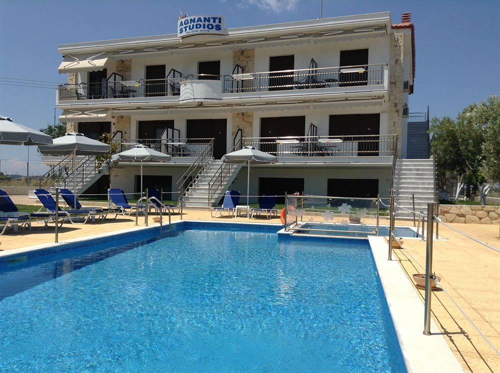 Agnanti Hotel Afytos Luaran gambar
